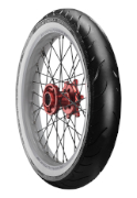 Avon Cobra Chroma Whitewall Motorcycle Tyre