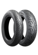 Two Bridgestone Exedra Max EM1 Motorcycle Tyres