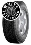 Dunlop Grandtrek AT3 Outline White Lettering Tyre
